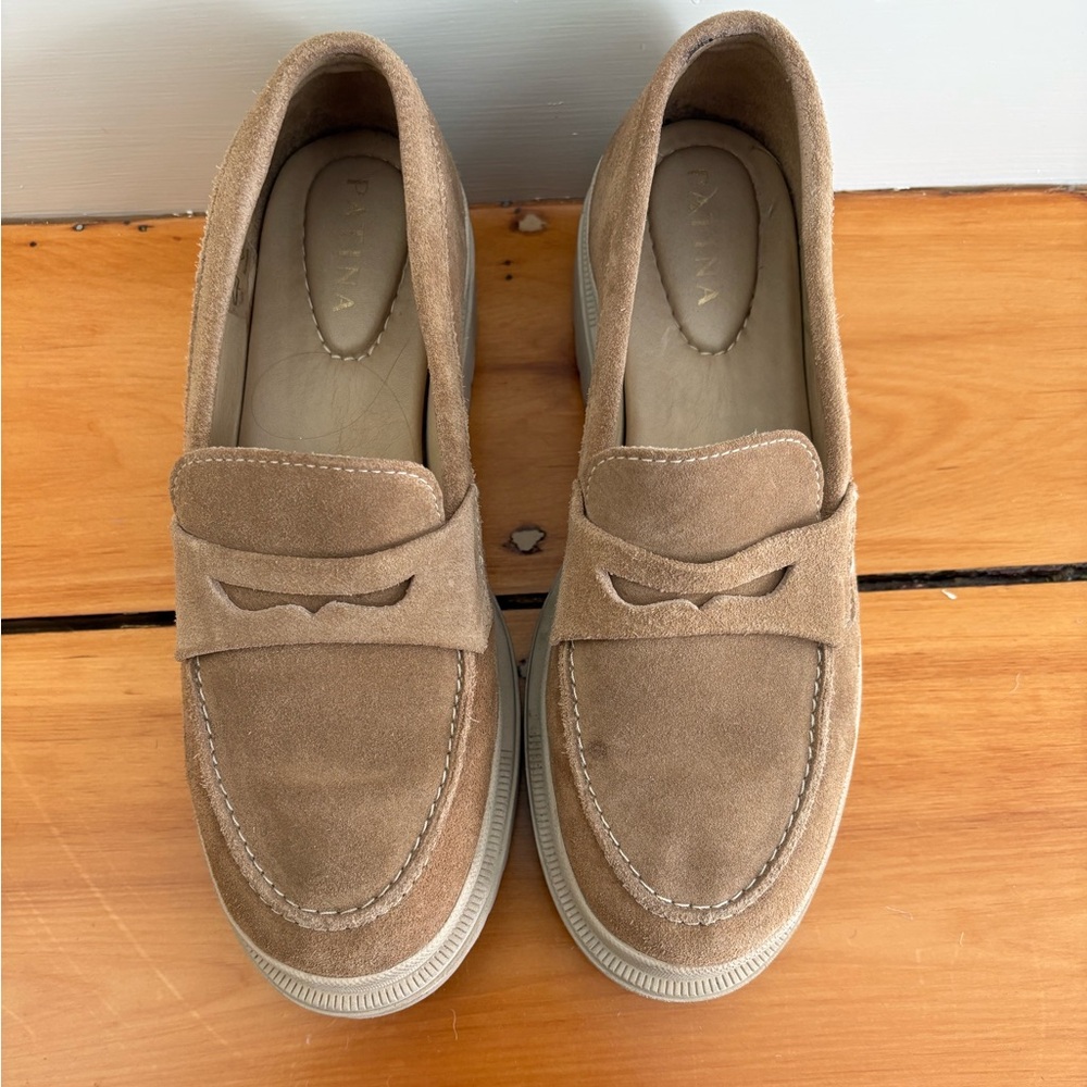 Portland Leather Tan Suede Loafers
